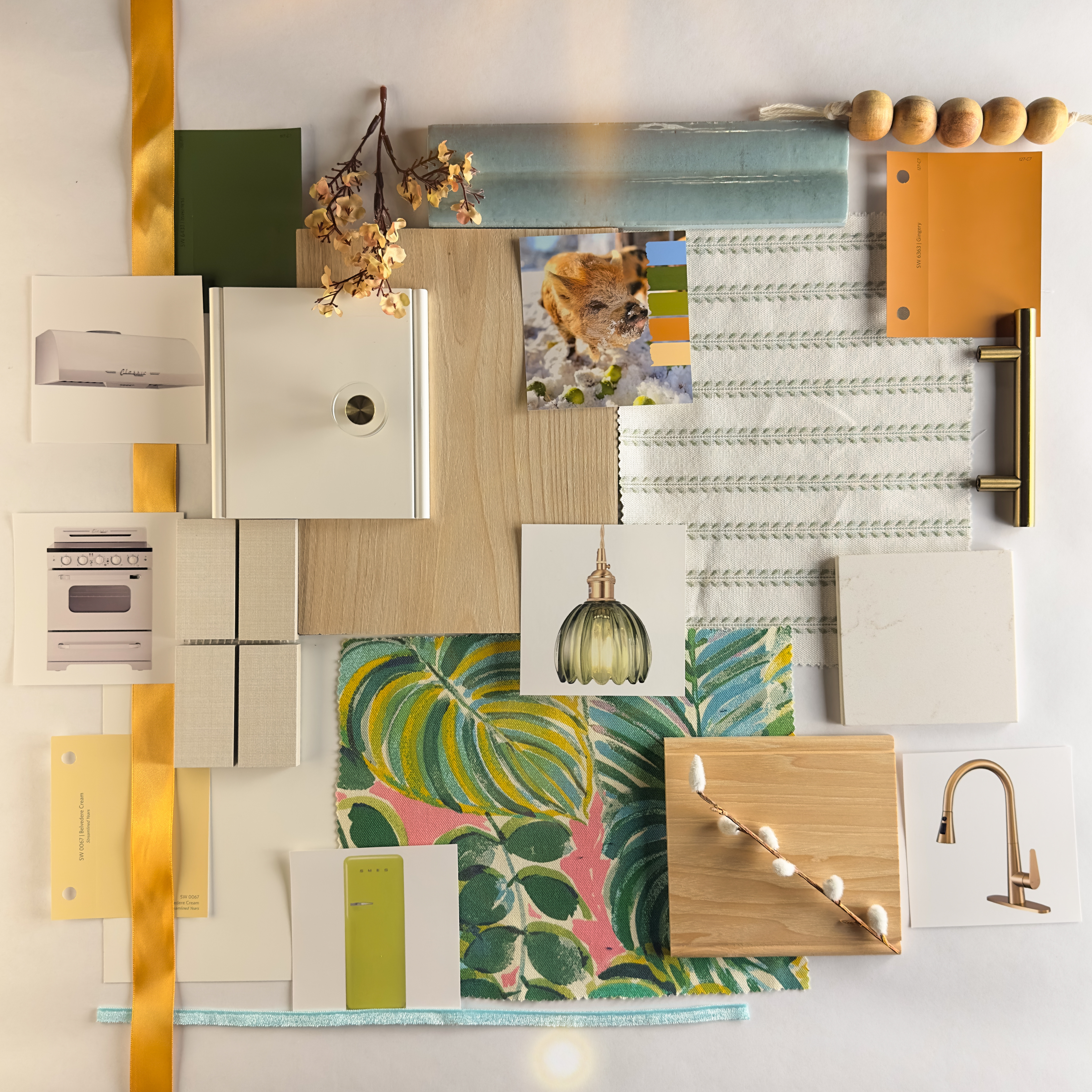 Pig in the snow Florida vibes