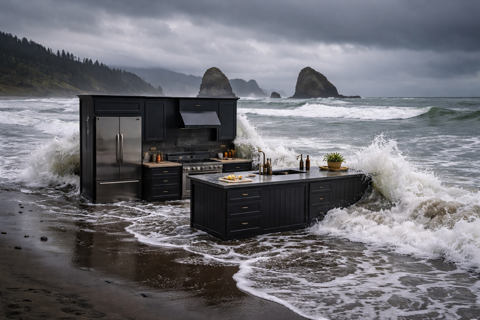 20 kitchens that AI Created to Inspire You