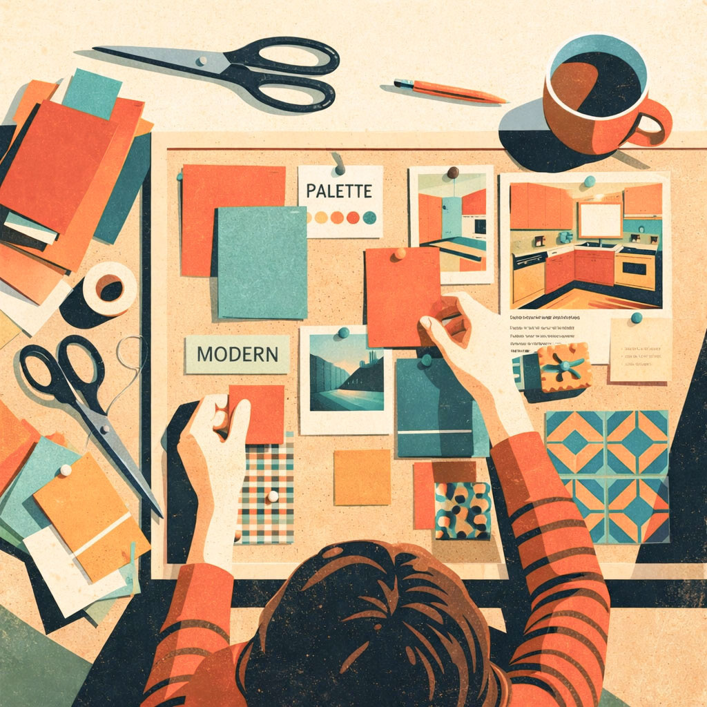 build your design or mood board